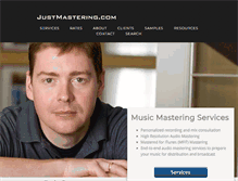 Tablet Screenshot of justmastering.com